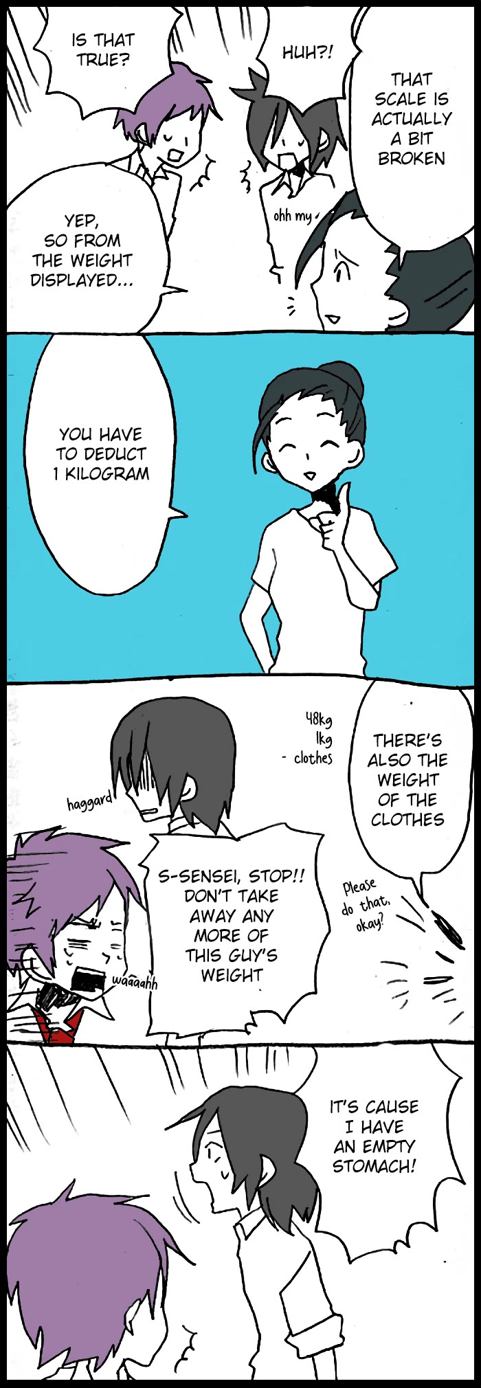 Hori-san to Miyamura-kun Chapter 28 page 8 - Chapter 28: Kilogram