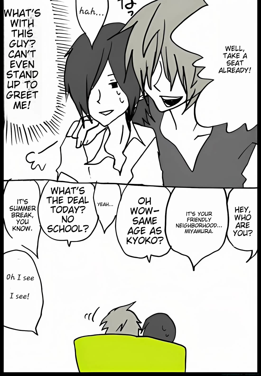 Hori-san to Miyamura-kun Chapter 30 page 12 - Chapter 30: Hori's Father