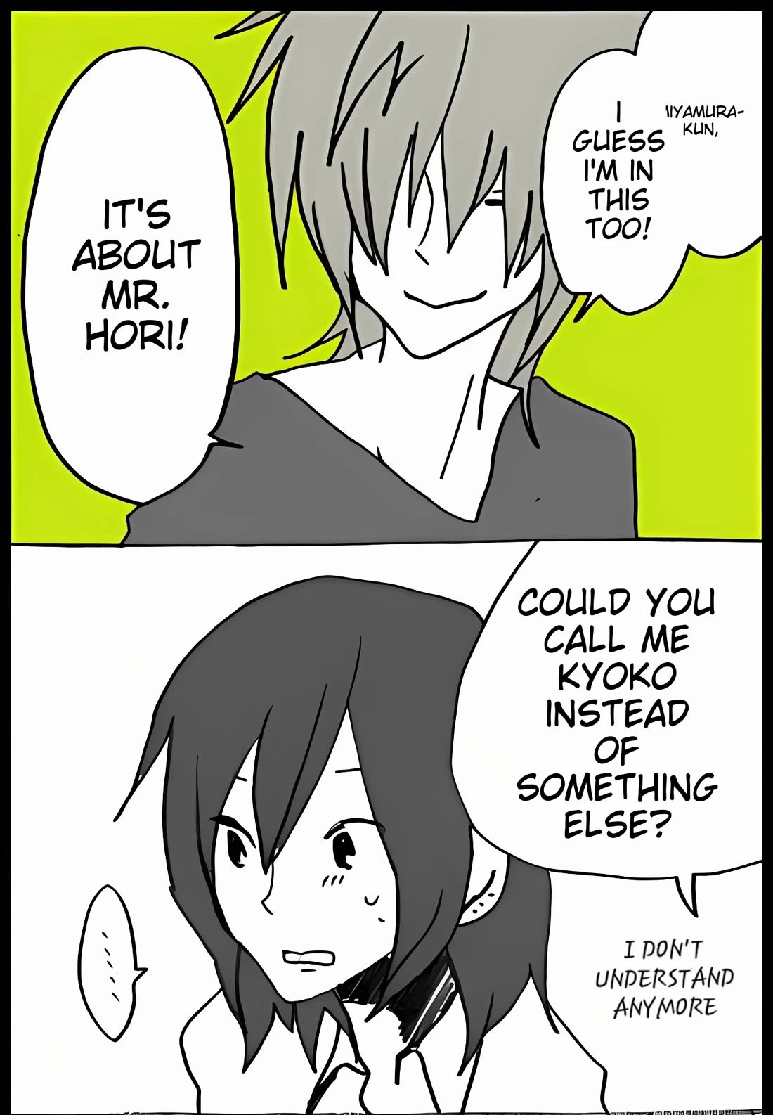Hori-san to Miyamura-kun Chapter 30 page 21 - Chapter 30: Hori's Father
