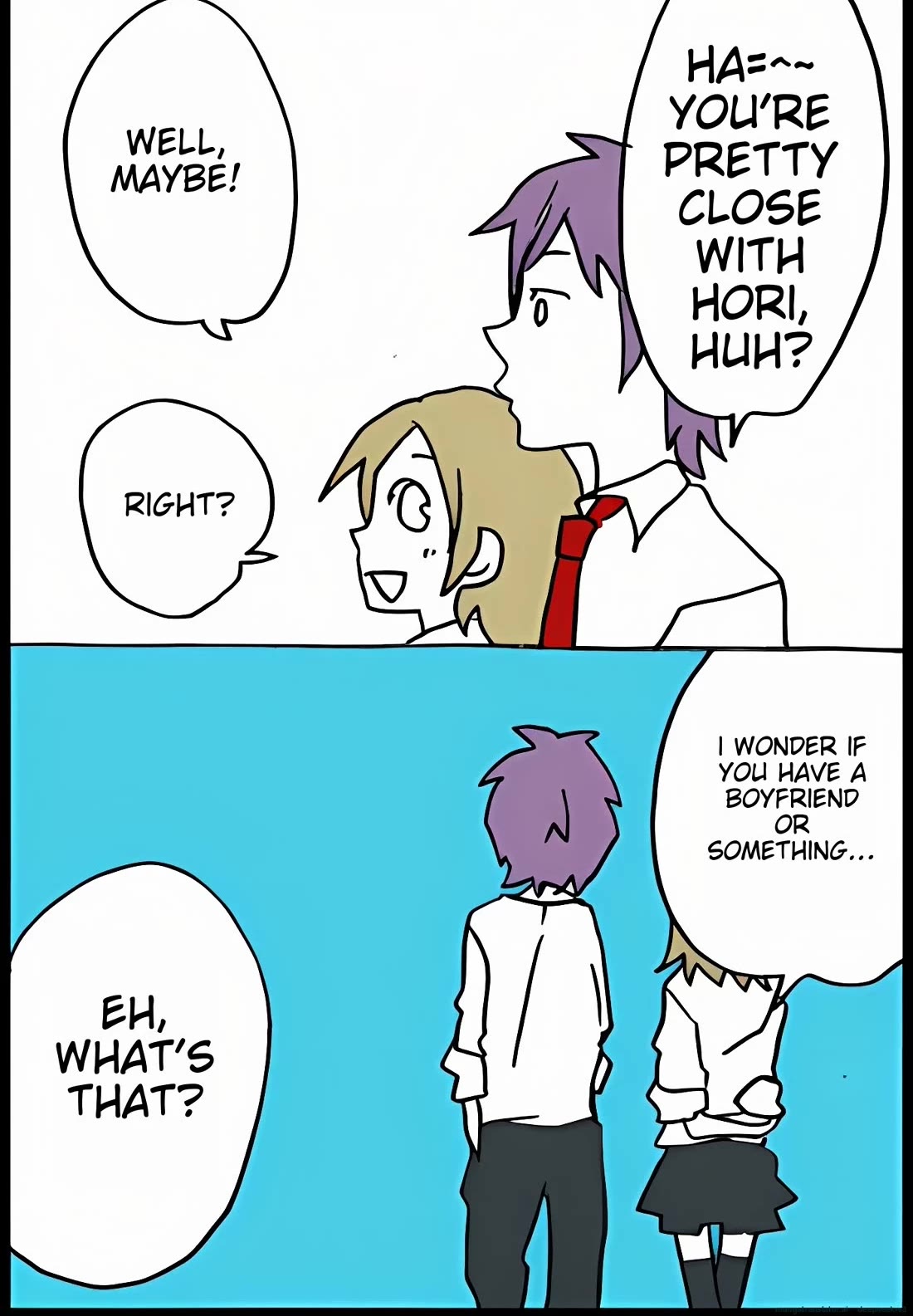 Hori-san to Miyamura-kun Chapter 31 page 8 - Chapter 31: Toru