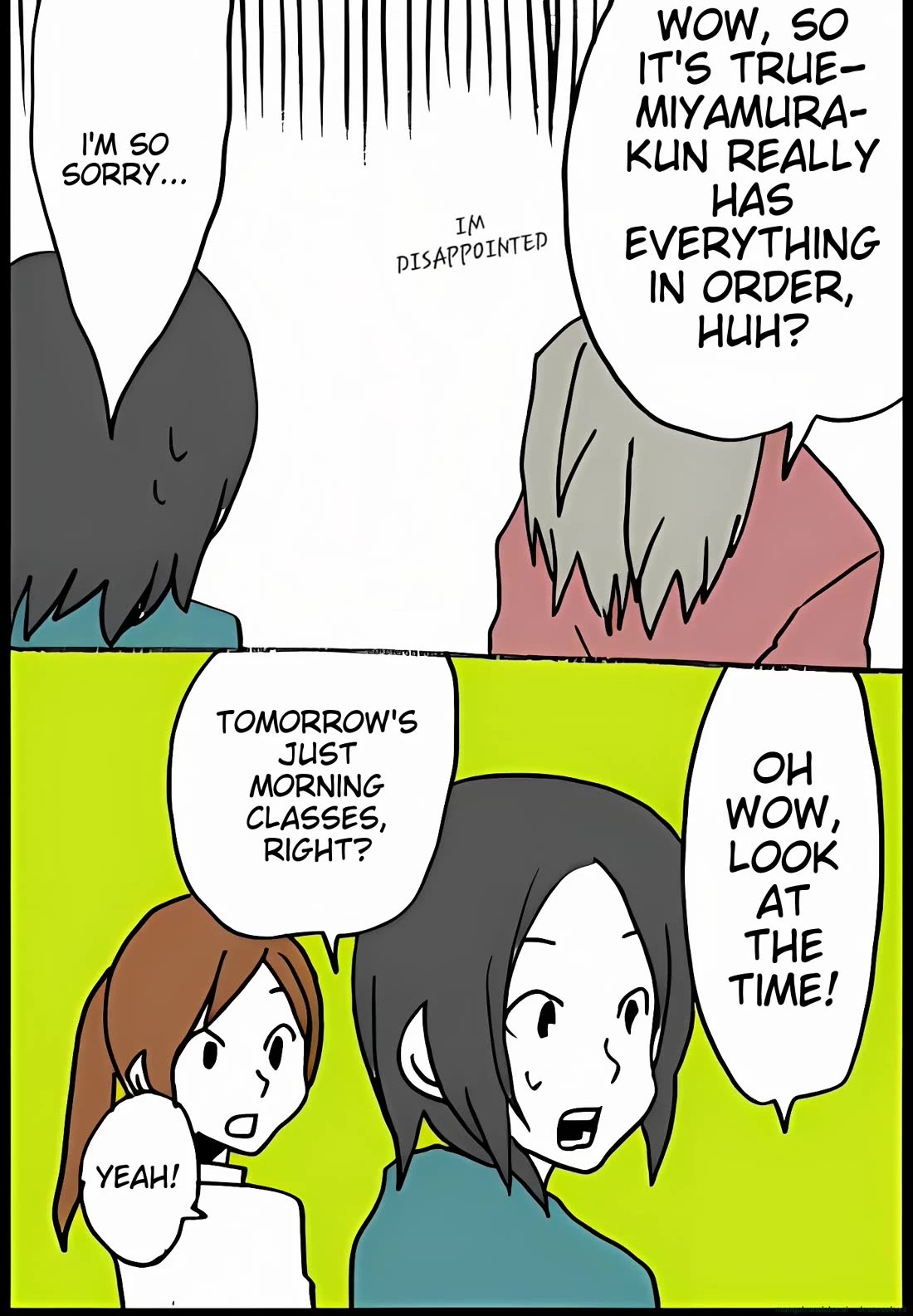 Hori-san to Miyamura-kun Chapter 32 page 14 - Chapter 32: Sleepover