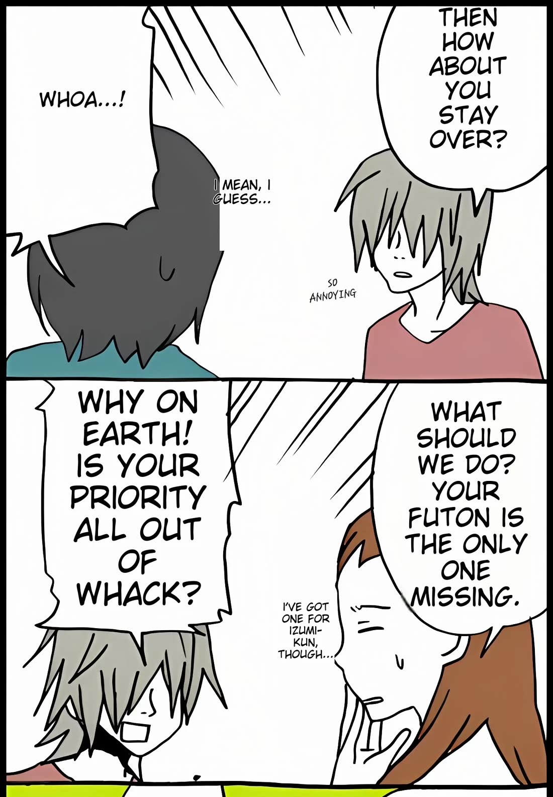 Hori-san to Miyamura-kun Chapter 32 page 15 - Chapter 32: Sleepover