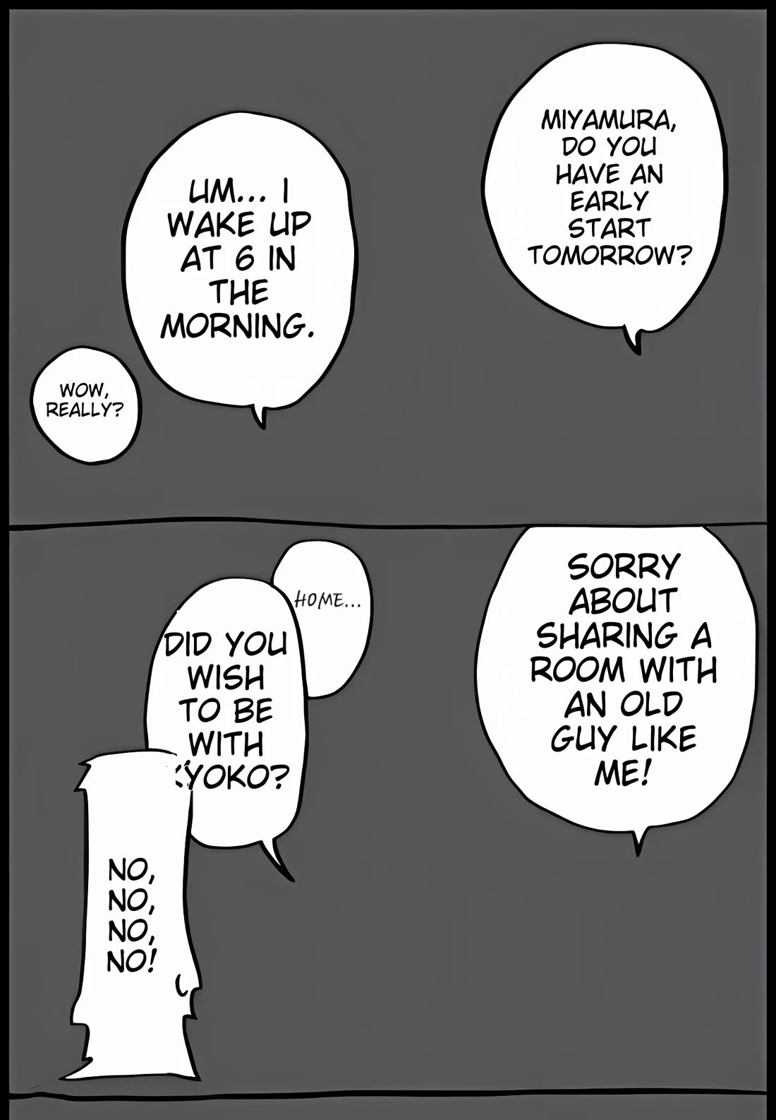 Hori-san to Miyamura-kun Chapter 32 page 17 - Chapter 32: Sleepover