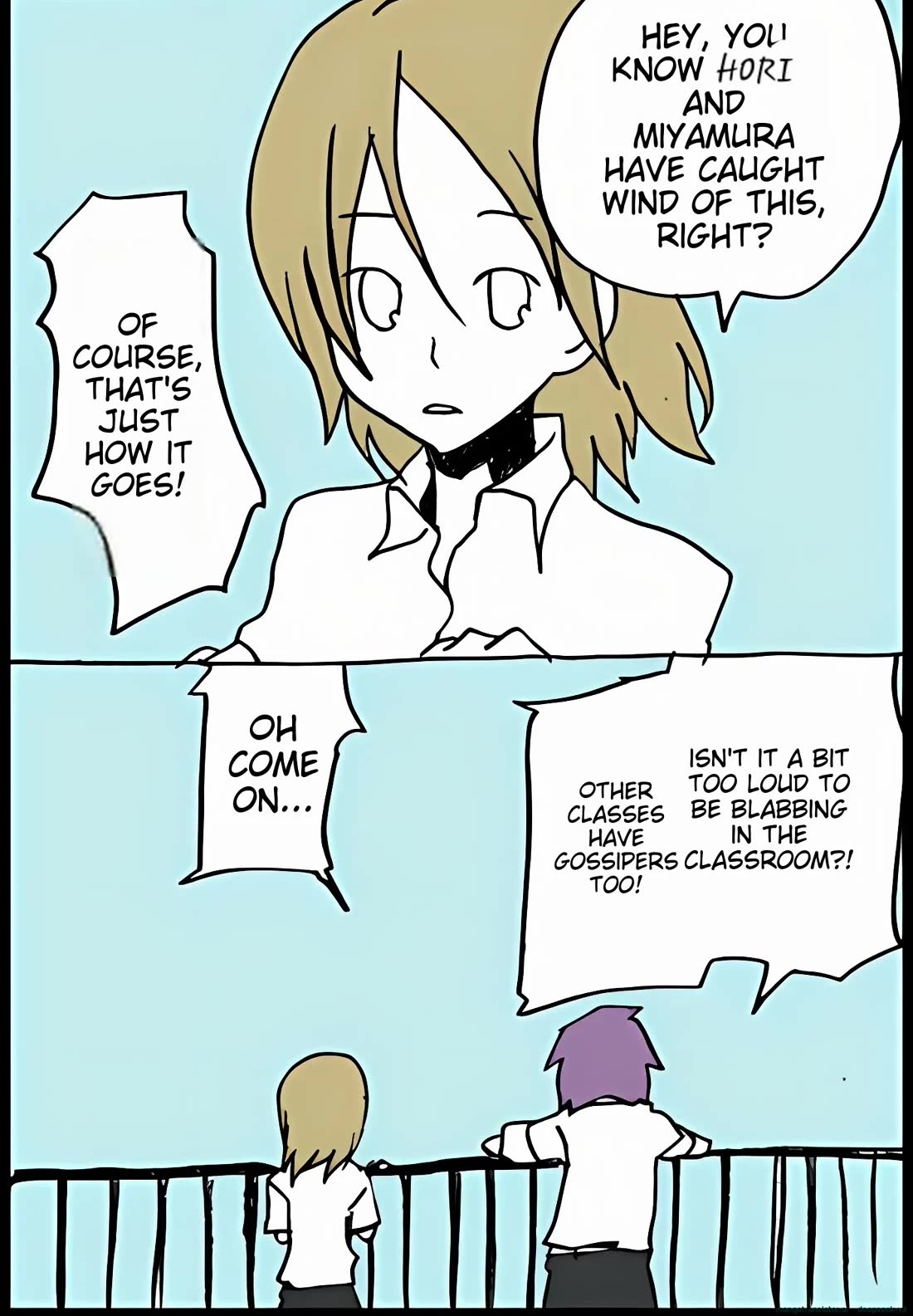 Hori-san to Miyamura-kun Chapter 32 page 32 - Chapter 32: Sleepover