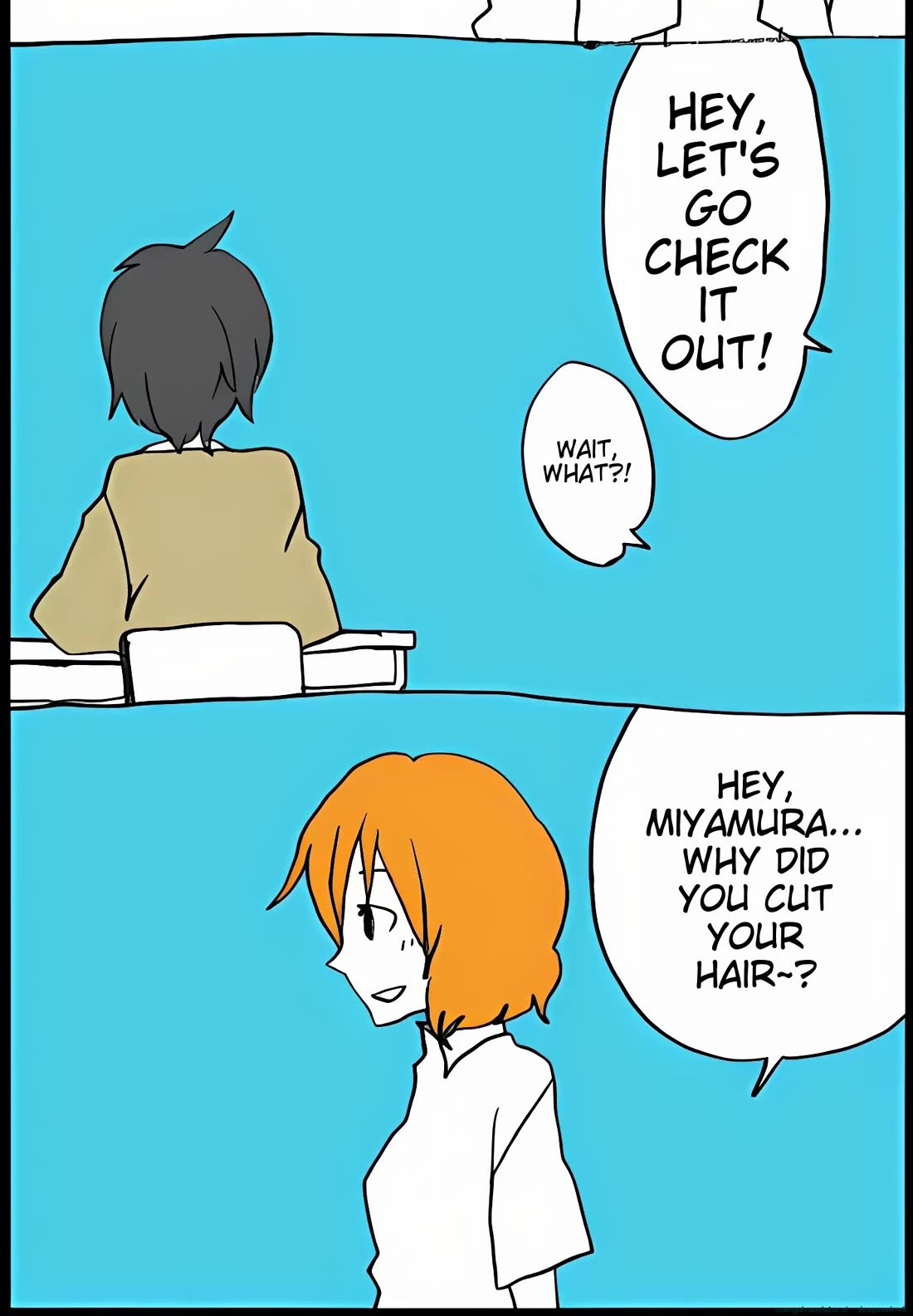 Hori-san to Miyamura-kun Chapter 33 page 2 - Chapter 33: First Kiss