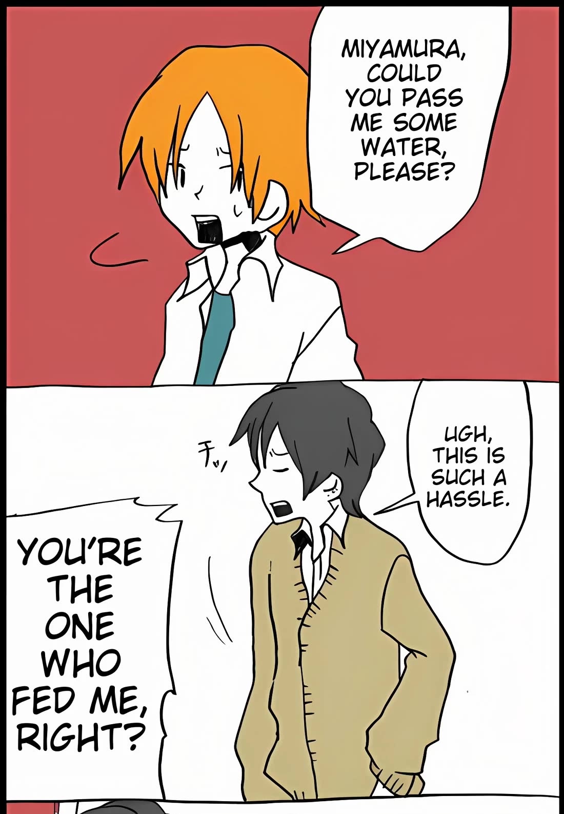 Hori-san to Miyamura-kun Chapter 33 page 33 - Chapter 33: First Kiss