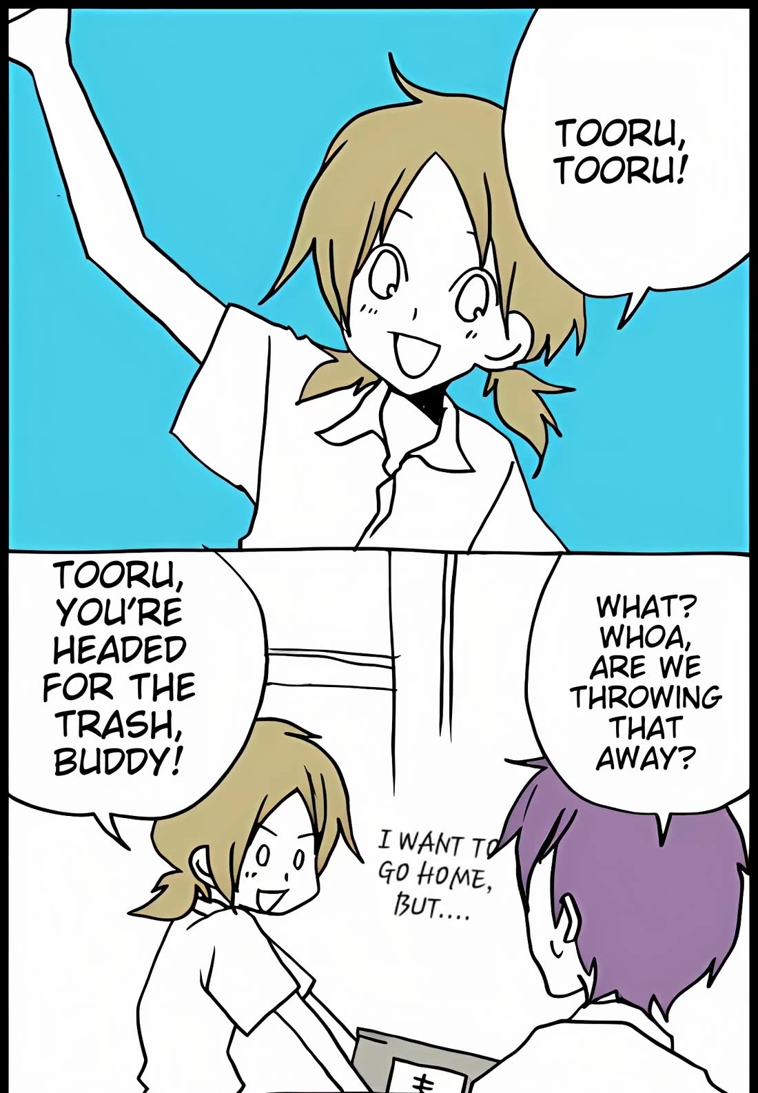 Hori-san to Miyamura-kun Chapter 34 page 1 - Chapter 34: Sakura and Toru