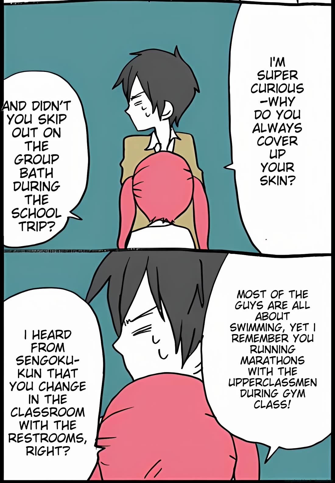 Hori-san to Miyamura-kun Chapter 36 page 8 - Chapter 36: Covered Skin
