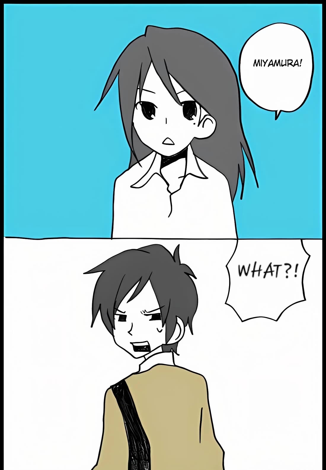 Hori-san to Miyamura-kun Chapter 38 page 1 - Chapter 38: Same Home