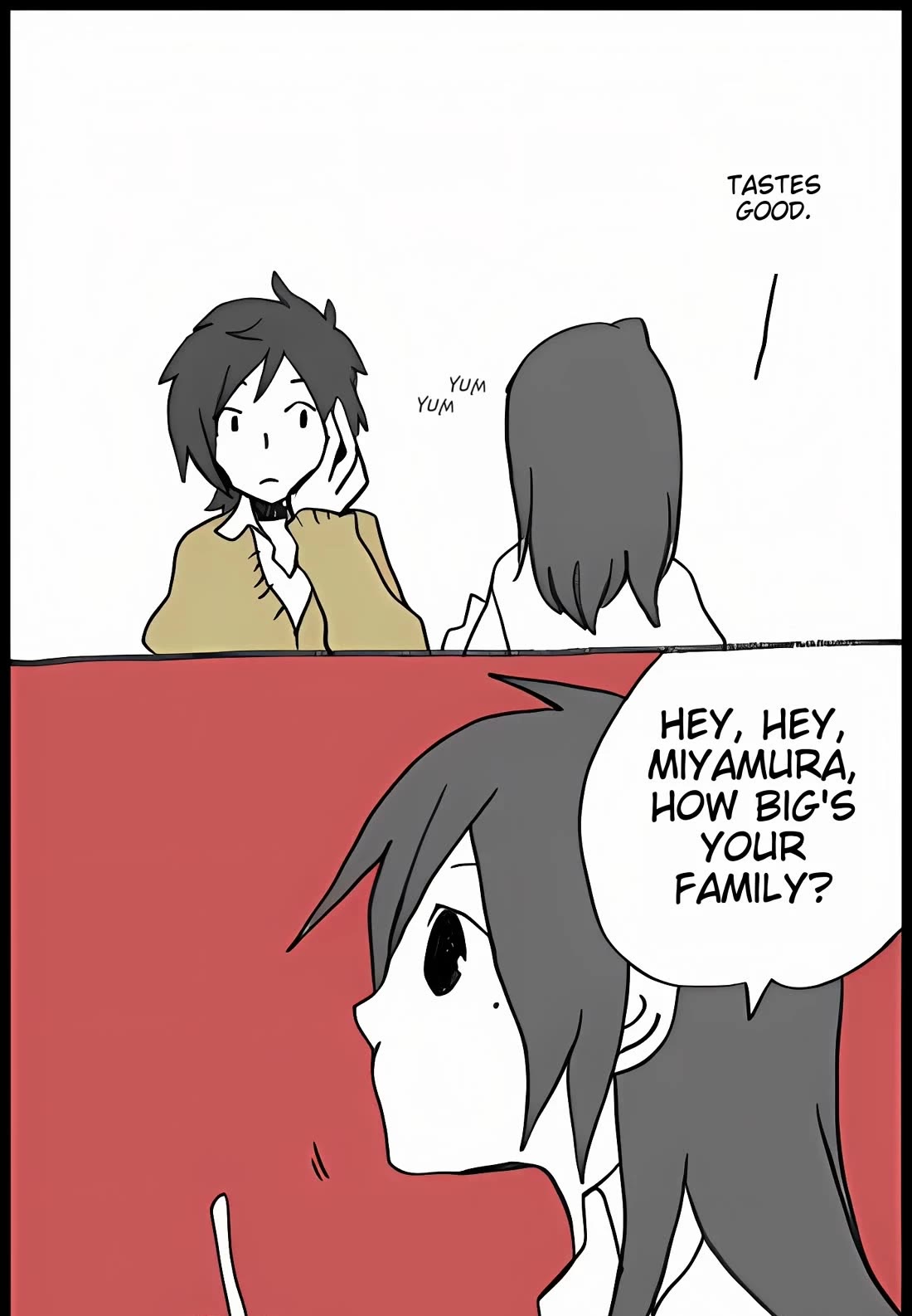 Hori-san to Miyamura-kun Chapter 38 page 17 - Chapter 38: Same Home