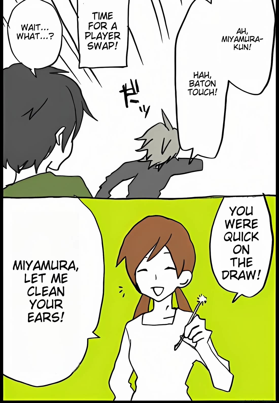 Hori-san to Miyamura-kun Chapter 39 page 4 - Chapter 39: Ear cleaning