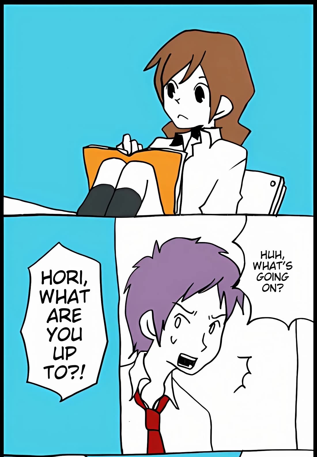 Hori-san to Miyamura-kun Chapter 40 page 1 - Chapter 40: Waiting for Hori