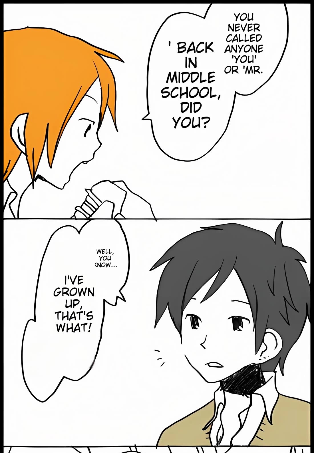 Hori-san to Miyamura-kun Chapter 41 page 3 - Chapter 41: Polite miyamura