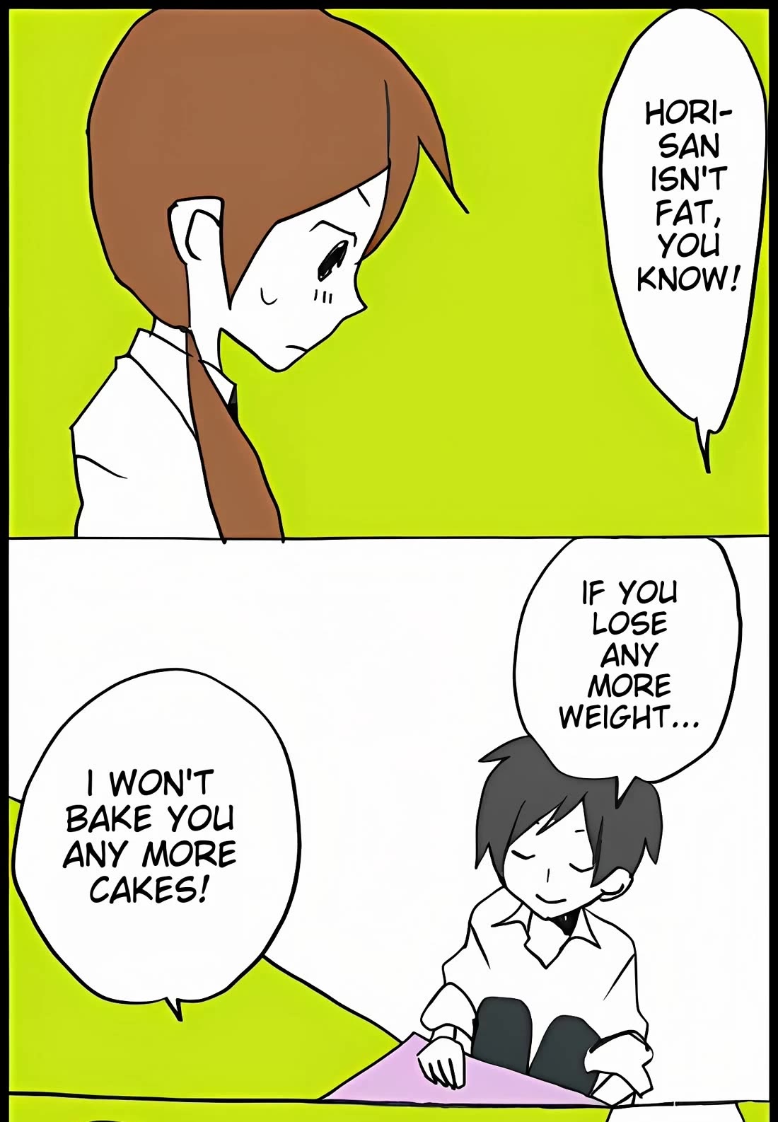 Hori-san to Miyamura-kun Chapter 42 page 35 - Chapter 42: Weight