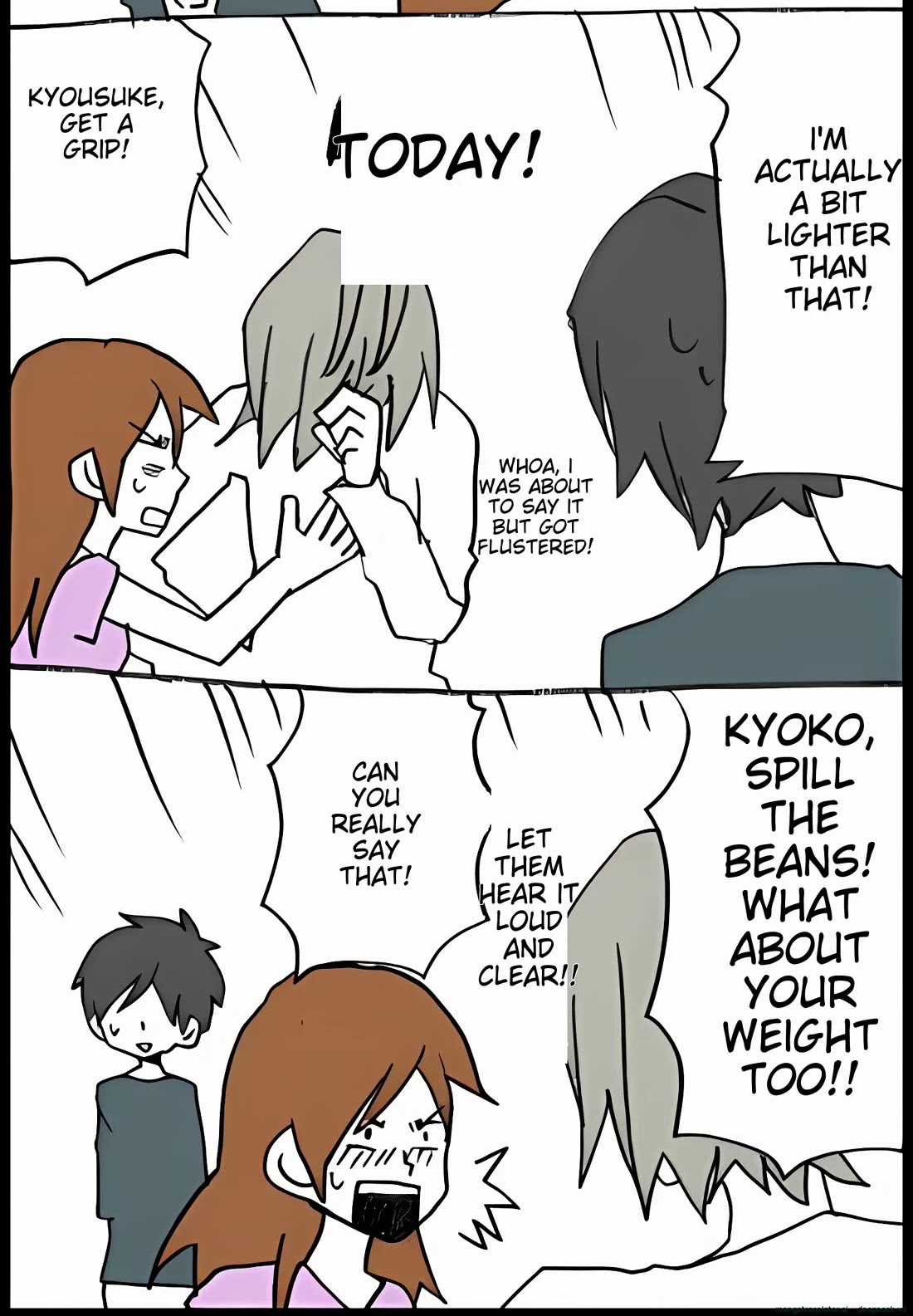 Hori-san to Miyamura-kun Chapter 42 page 6 - Chapter 42: Weight