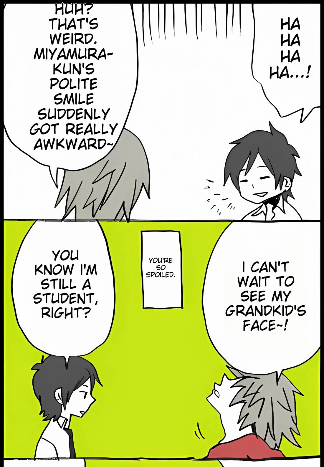 Hori-san to Miyamura-kun Chapter 43 page 15 - Chapter 43: Baby names