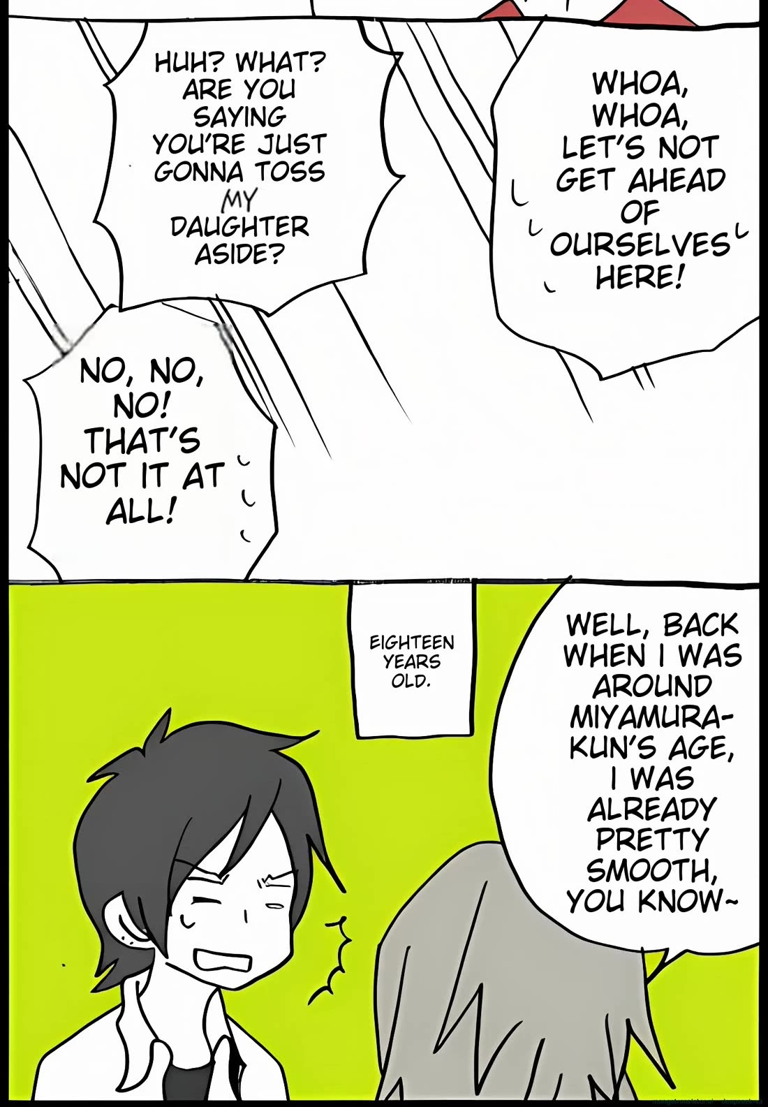 Hori-san to Miyamura-kun Chapter 43 page 8 - Chapter 43: Baby names