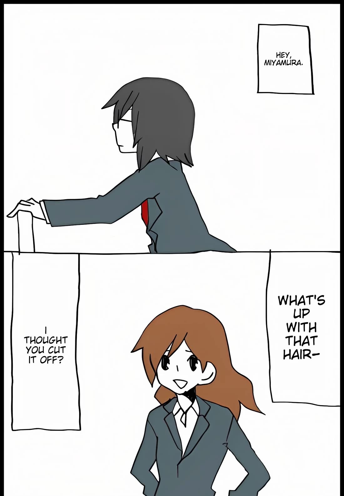 Hori-san to Miyamura-kun Chapter 44 page 1 - Chapter 44: Sweets