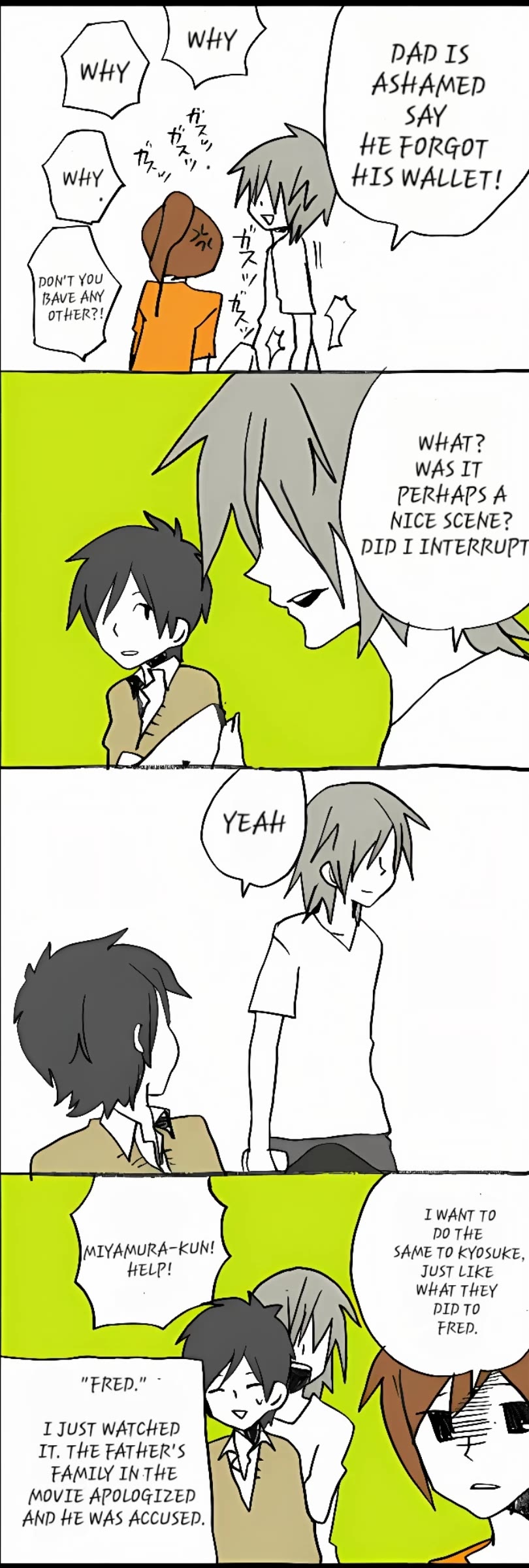 Hori-san to Miyamura-kun Chapter 46 page 1 - Chapter 46: Do something