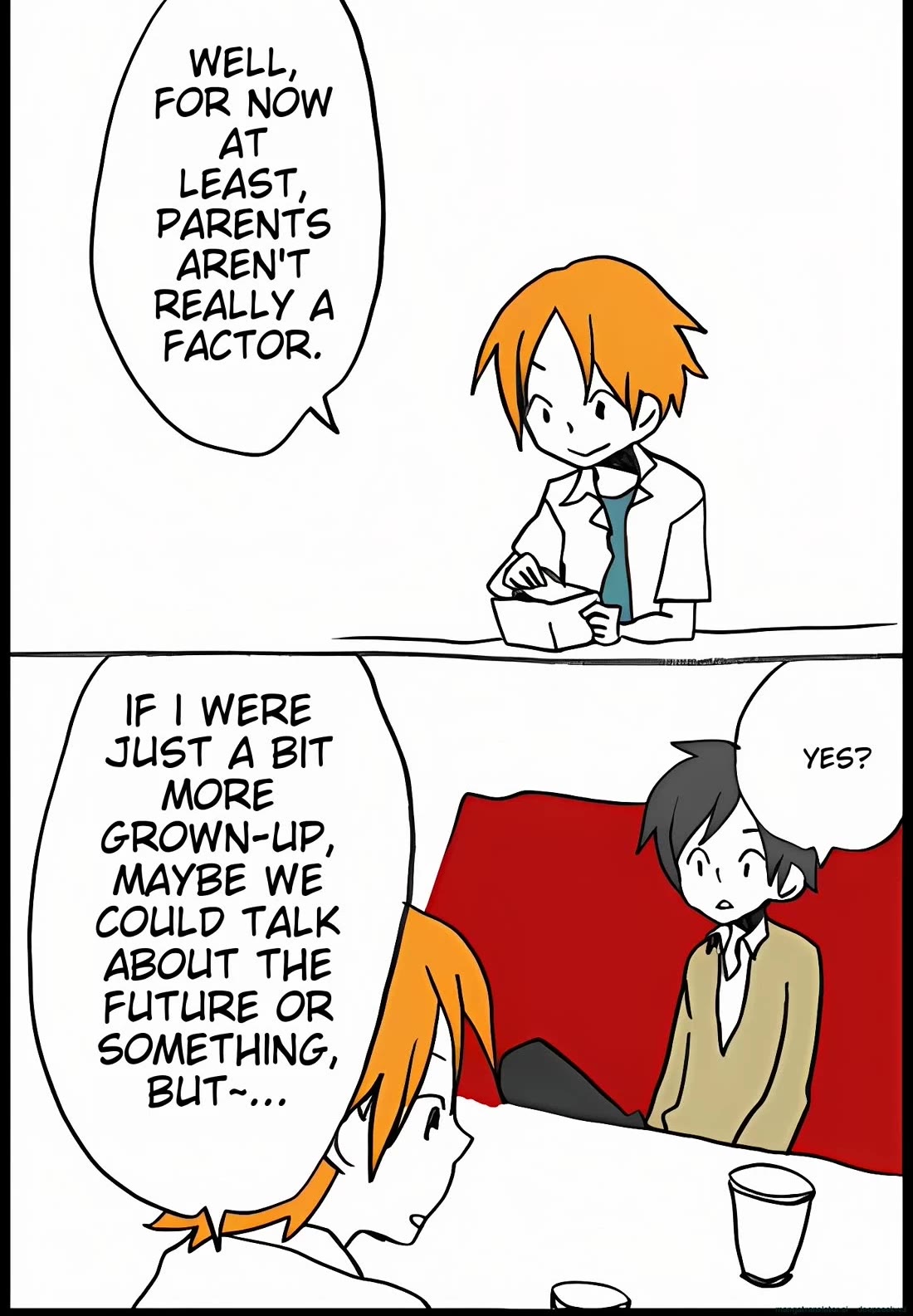 Hori-san to Miyamura-kun Chapter 46 page 15 - Chapter 46: Do something