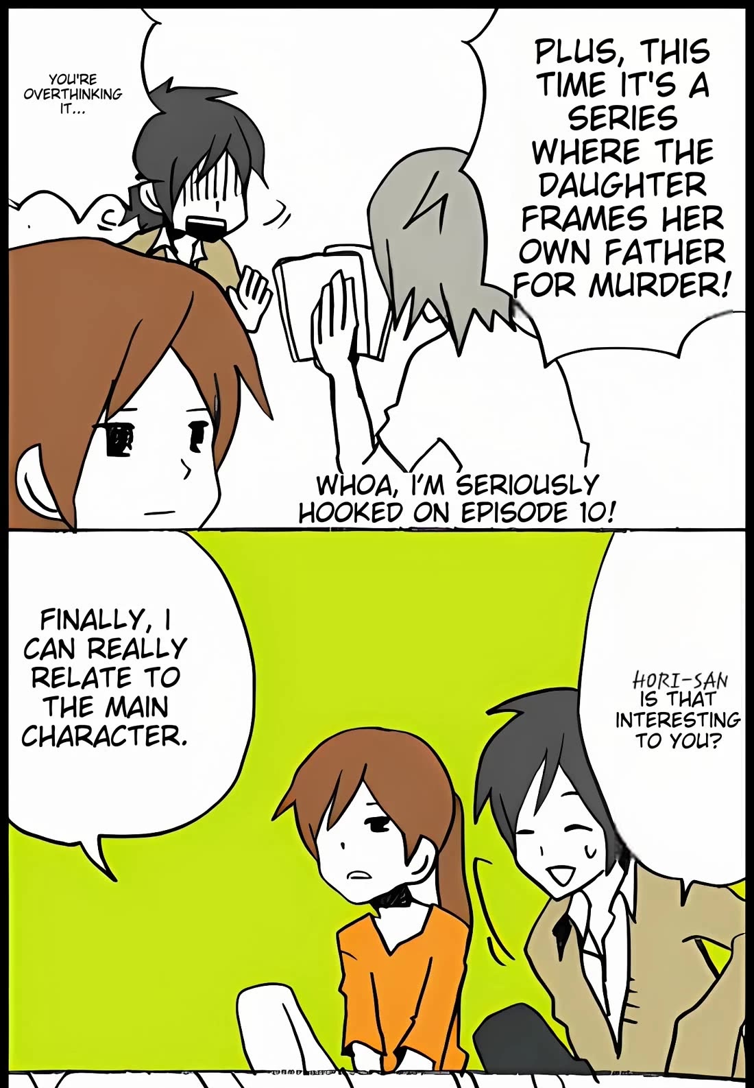 Hori-san to Miyamura-kun Chapter 46 page 20 - Chapter 46: Do something