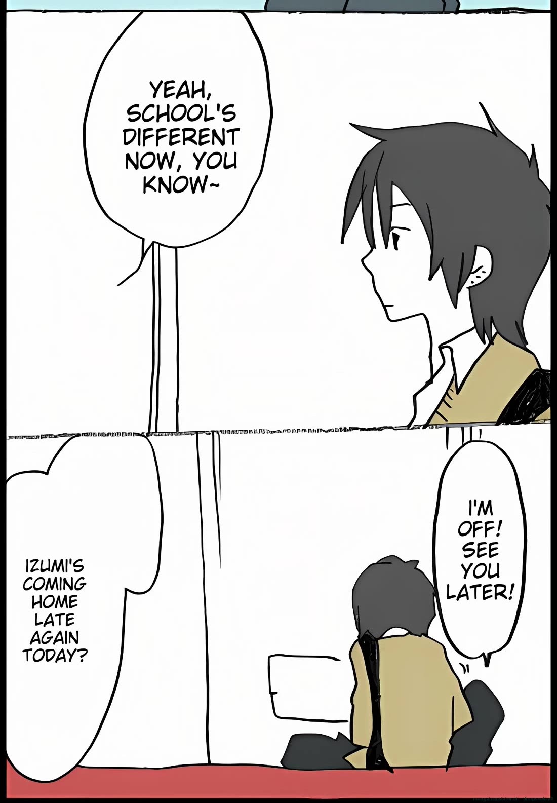 Hori-san to Miyamura-kun Chapter 46 page 5 - Chapter 46: Do something