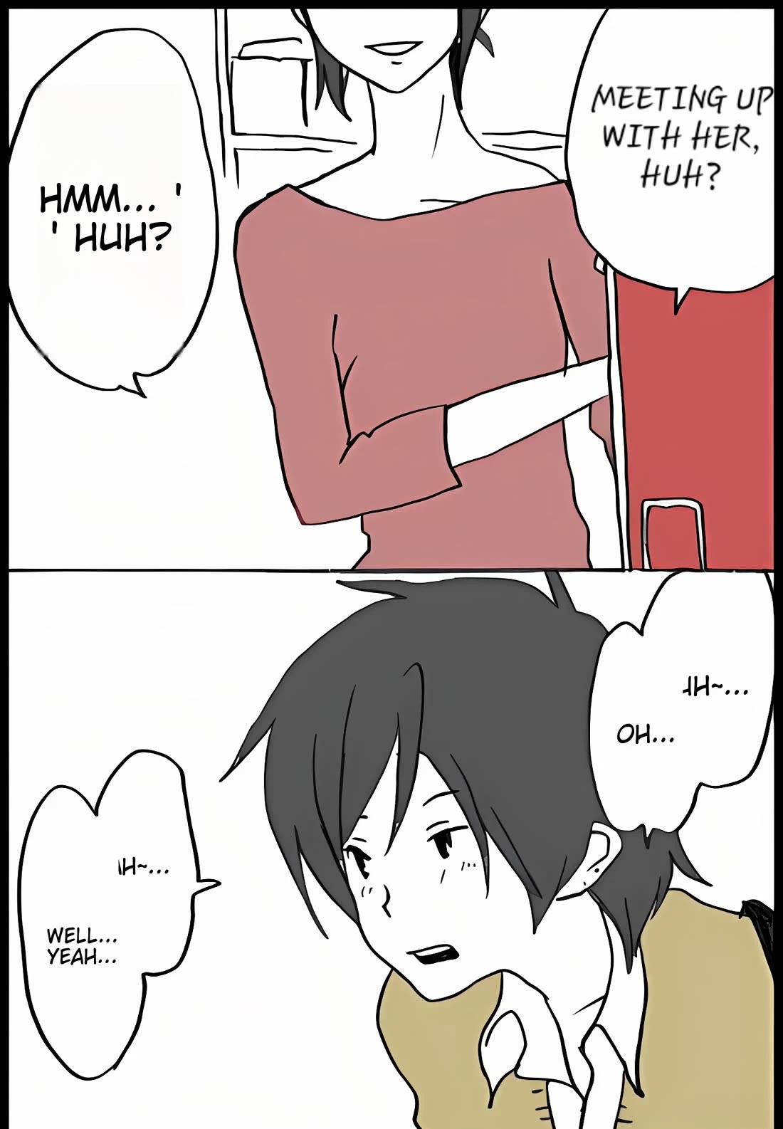 Hori-san to Miyamura-kun Chapter 46 page 6 - Chapter 46: Do something