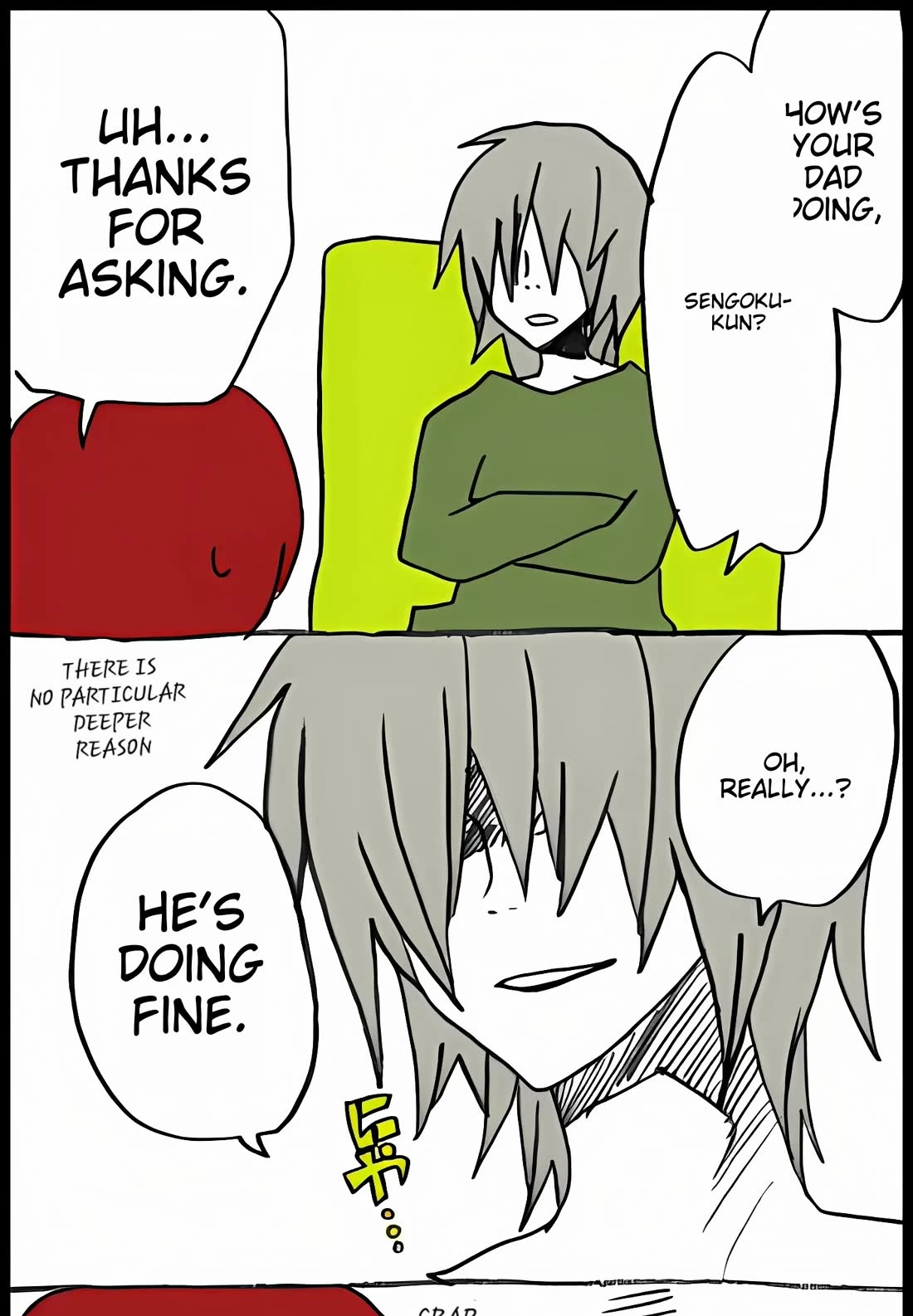 Hori-san to Miyamura-kun Chapter 48 page 19 - Chapter 48: A Guest