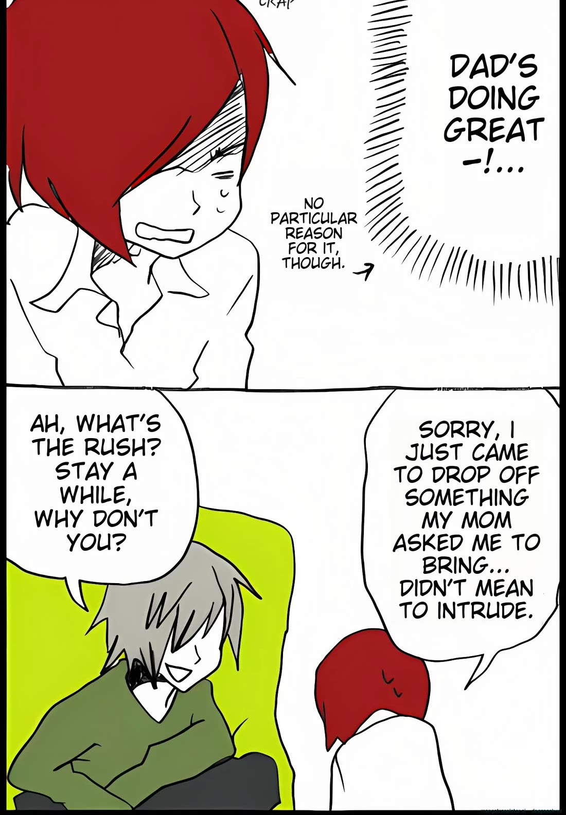 Hori-san to Miyamura-kun Chapter 48 page 20 - Chapter 48: A Guest