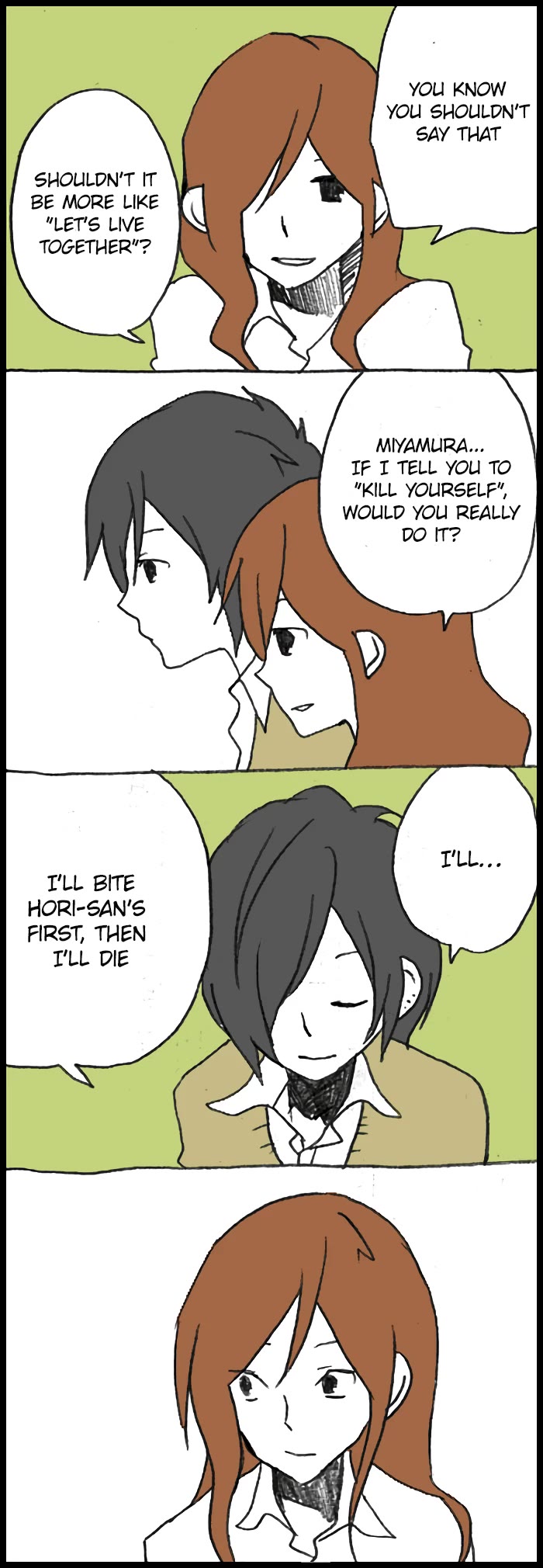 Hori-san to Miyamura-kun Chapter 49 page 14 - Chapter 49: The Sound of Coldness