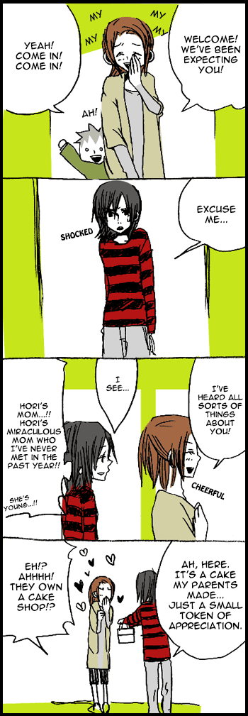 Hori-san to Miyamura-kun Chapter 5 page 10 - Chapter 5: Self Introduction