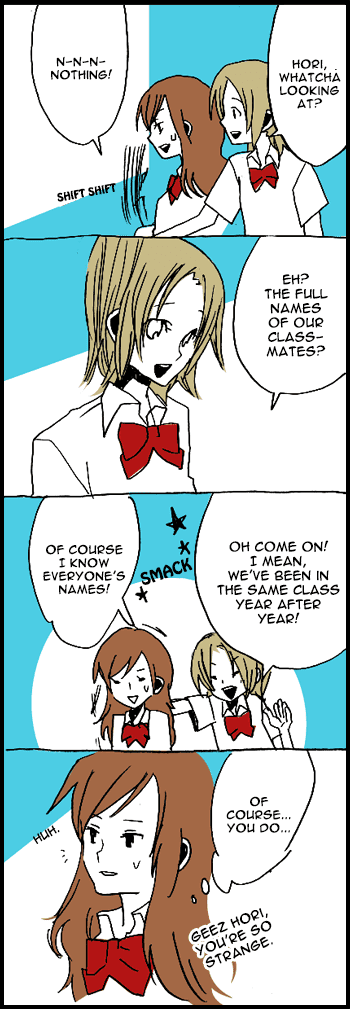 Hori-san to Miyamura-kun Chapter 5 page 17 - Chapter 5: Self Introduction