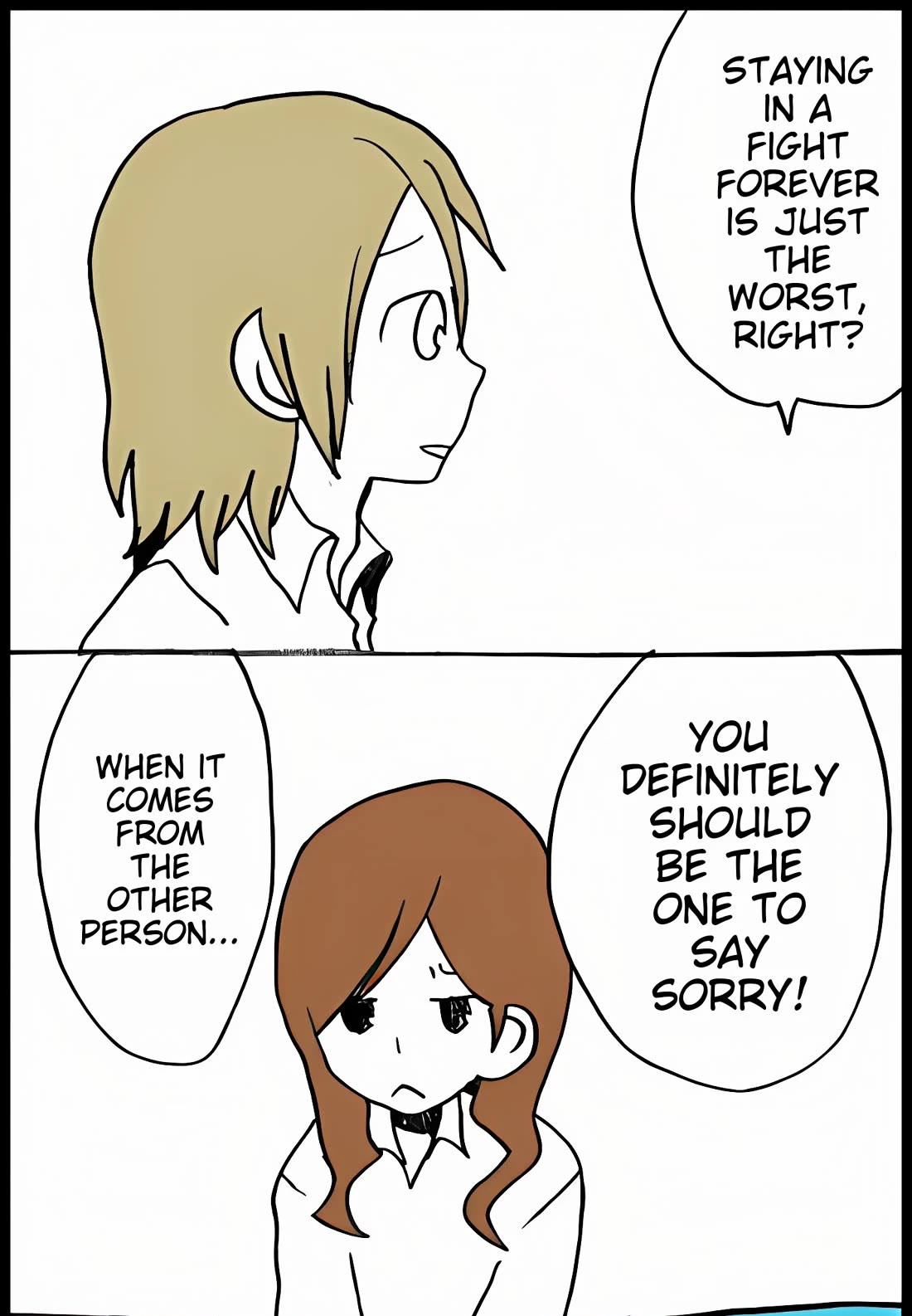Hori-san to Miyamura-kun Chapter 52 page 15 - Chapter 52: Apology