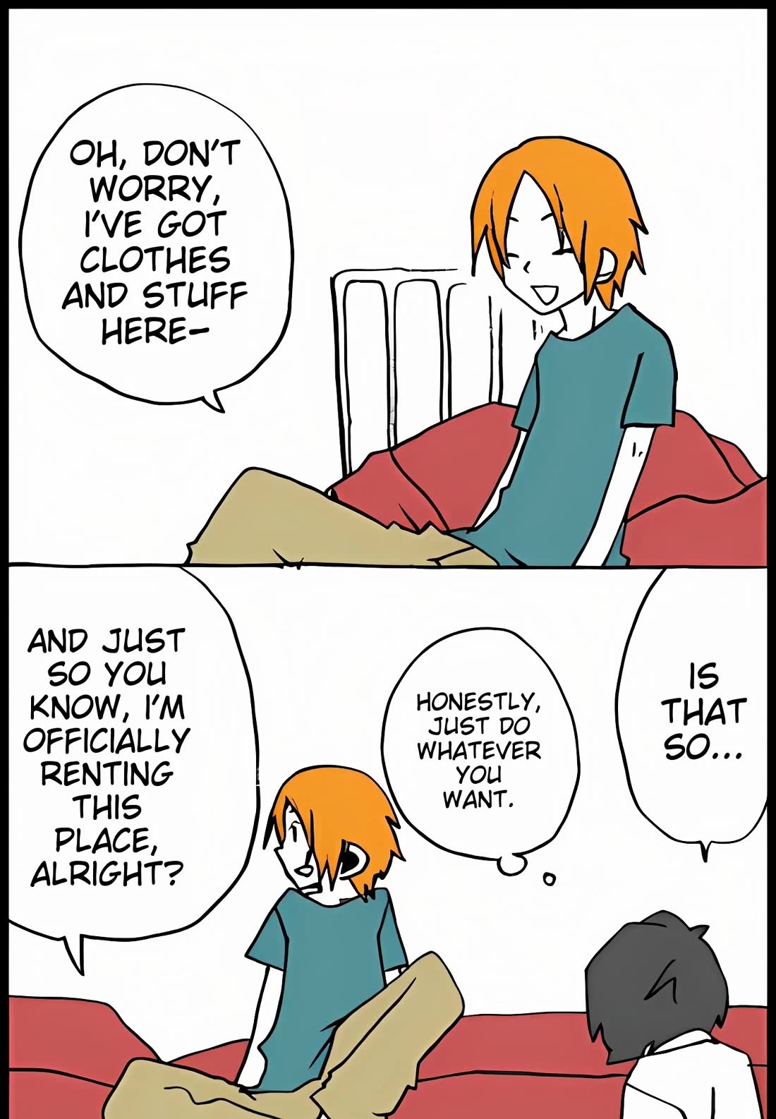 Hori-san to Miyamura-kun Chapter 54 page 3 - Chapter 54: Shindo stays over
