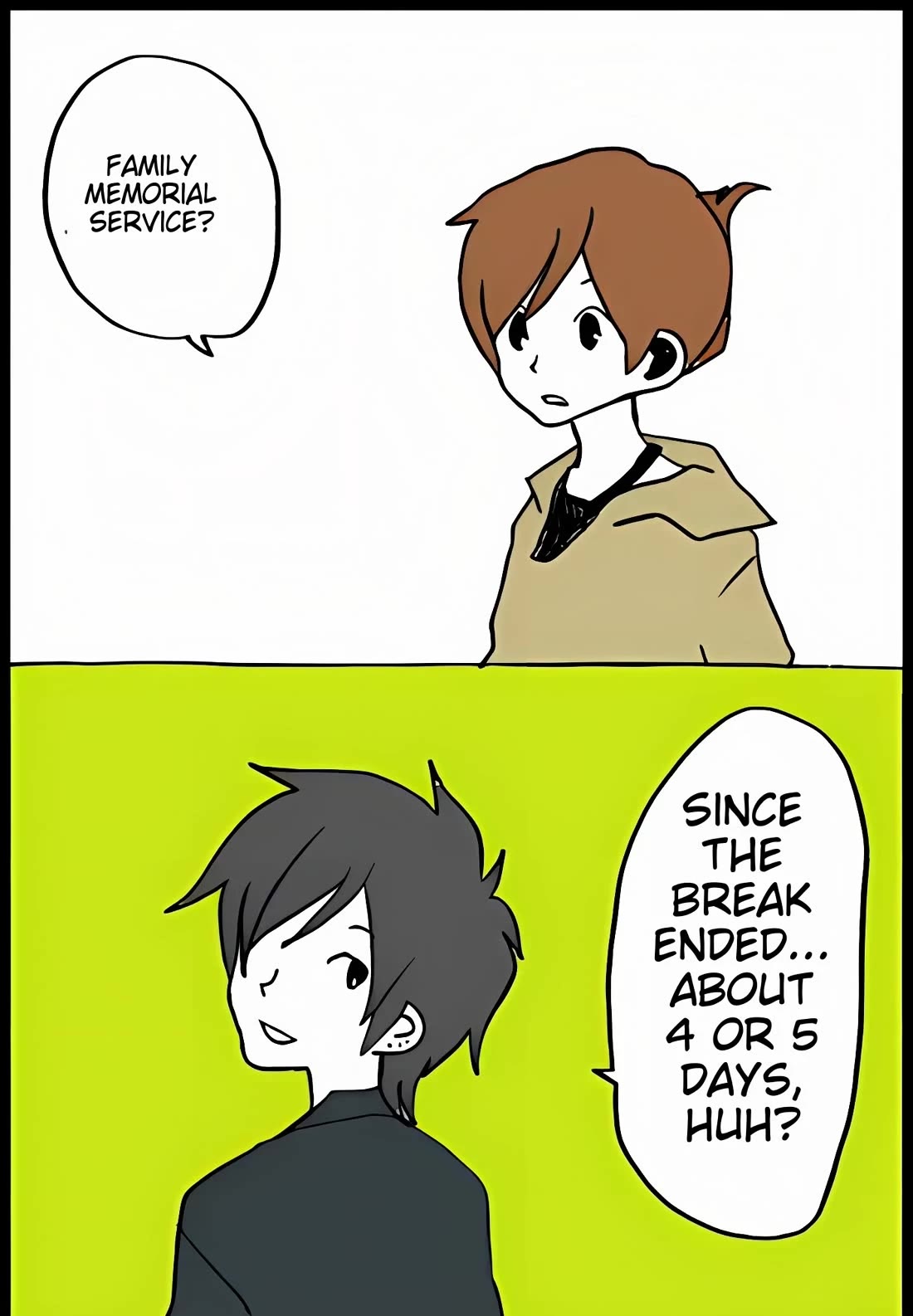 Hori-san to Miyamura-kun Chapter 55 page 1 - Chapter 55: Welcome Home