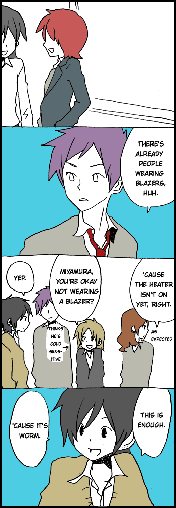 Hori-san to Miyamura-kun Chapter 58 page 1 - Chapter 58: I can't say it