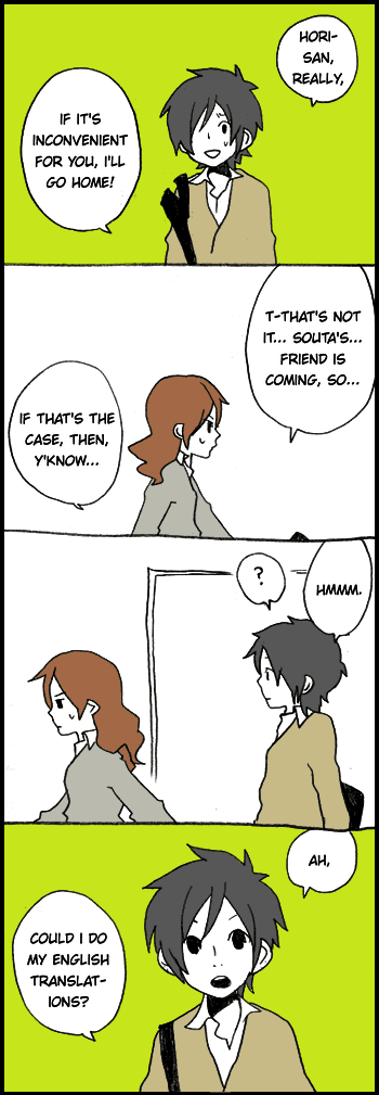 Hori-san to Miyamura-kun Chapter 59 page 8 - Chapter 59: A Request