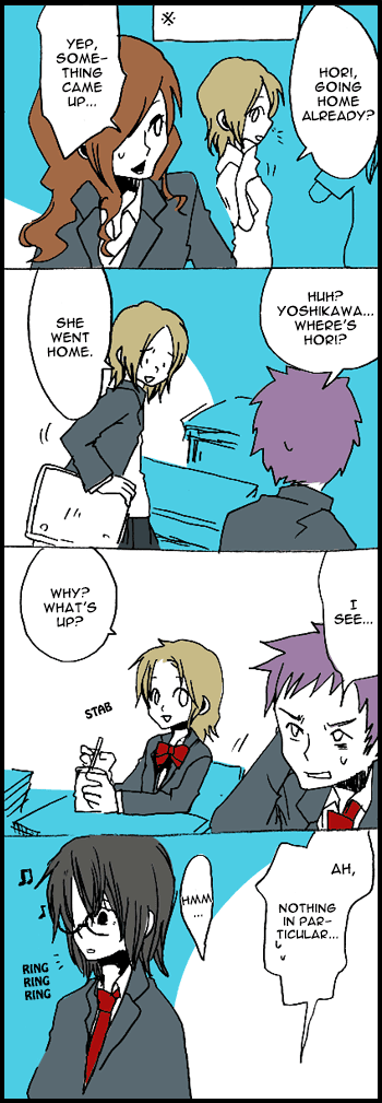Hori-san to Miyamura-kun Chapter 6 page 10 - Chapter 6: March Congratulations
