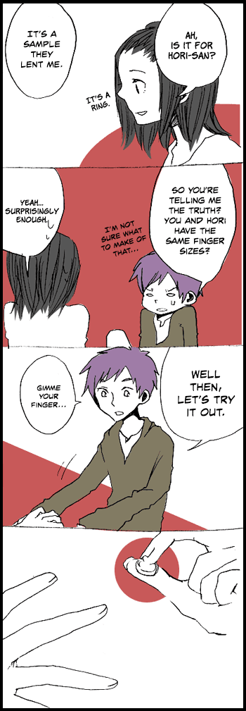 Hori-san to Miyamura-kun Chapter 6 page 19 - Chapter 6: March Congratulations