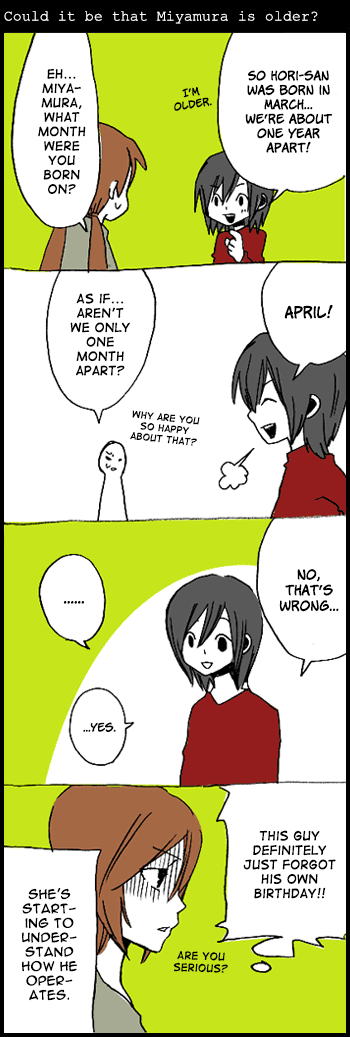 Hori-san to Miyamura-kun Chapter 6 page 25 - Chapter 6: March Congratulations