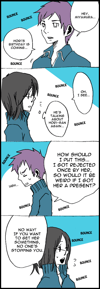 Hori-san to Miyamura-kun Chapter 6 page 8 - Chapter 6: March Congratulations