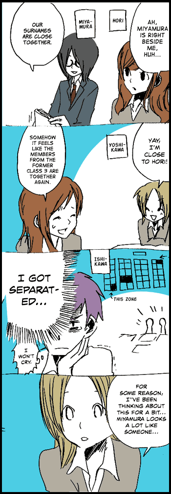 Hori-san to Miyamura-kun Chapter 7 page 3 - Chapter 7: New Semester