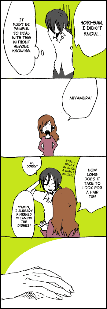 Hori-san to Miyamura-kun Chapter 8 page 13 - Chapter 8: Stress, then Resolution