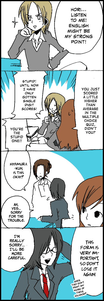 Hori-san to Miyamura-kun Chapter 8 page 18 - Chapter 8: Stress, then Resolution