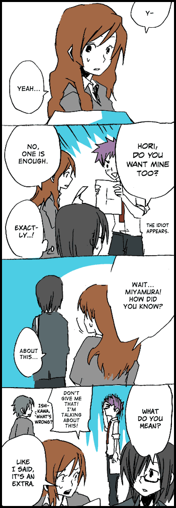 Hori-san to Miyamura-kun Chapter 8 page 20 - Chapter 8: Stress, then Resolution