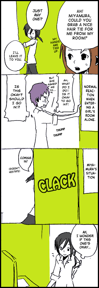 Hori-san to Miyamura-kun Chapter 8 page 7 - Chapter 8: Stress, then Resolution