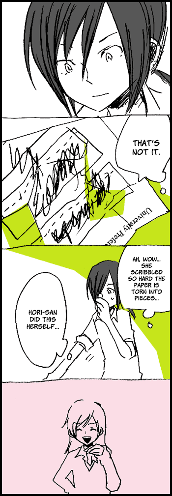 Hori-san to Miyamura-kun Chapter 8 page 9 - Chapter 8: Stress, then Resolution