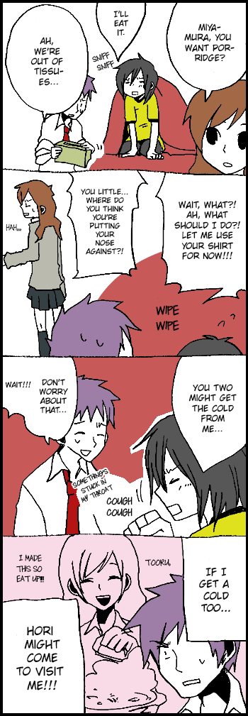 Hori-san to Miyamura-kun Chapter 9 page 7 - Chapter 9: "Take Care"