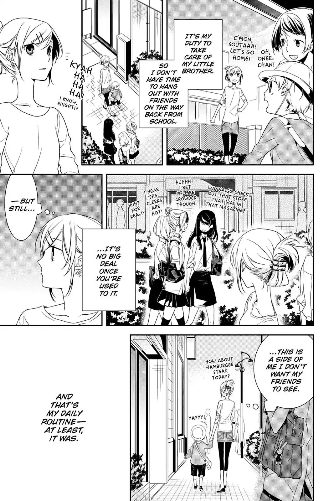 Horimiya Chapter 1 page 10 - Chapter 1 : (Page 1)Hori-san and Miyamura-kun