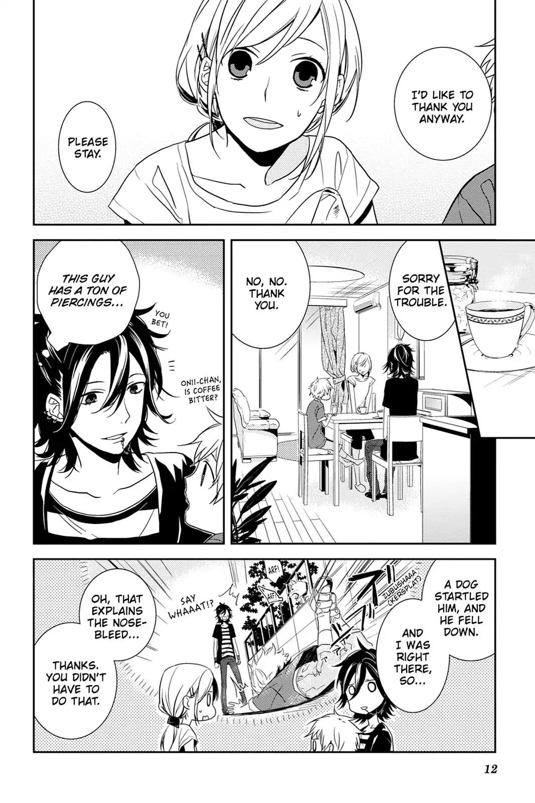 Horimiya Chapter 1 page 13 - Chapter 1 : (Page 1)Hori-san and Miyamura-kun